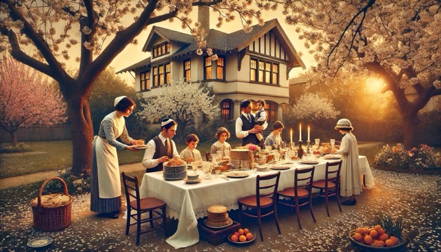 Passover in Naglee Park – 1924